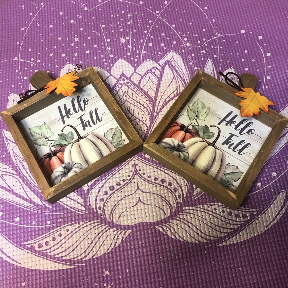 Fall decor with mug
